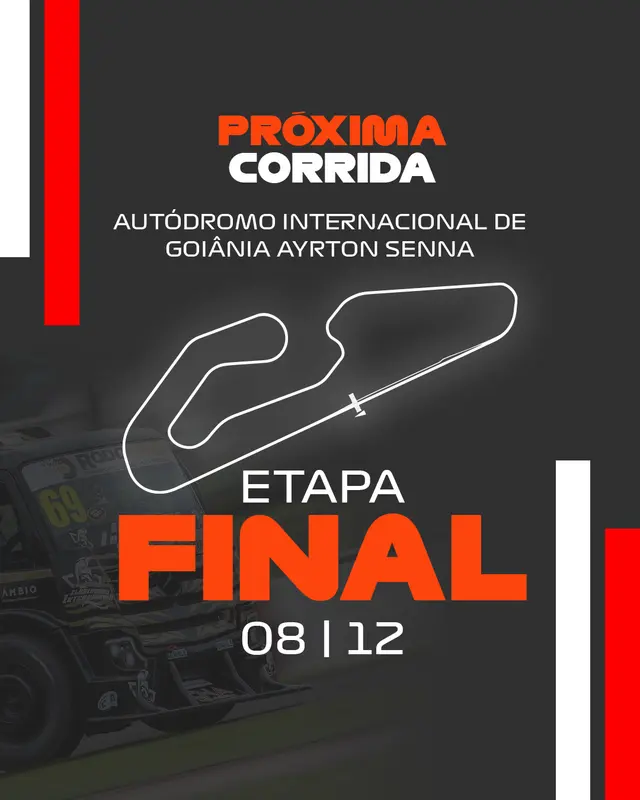 Card da etapa final da temporada