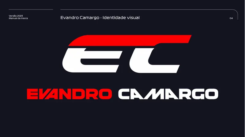 Identidade Evandro Camargo — aplicação 3