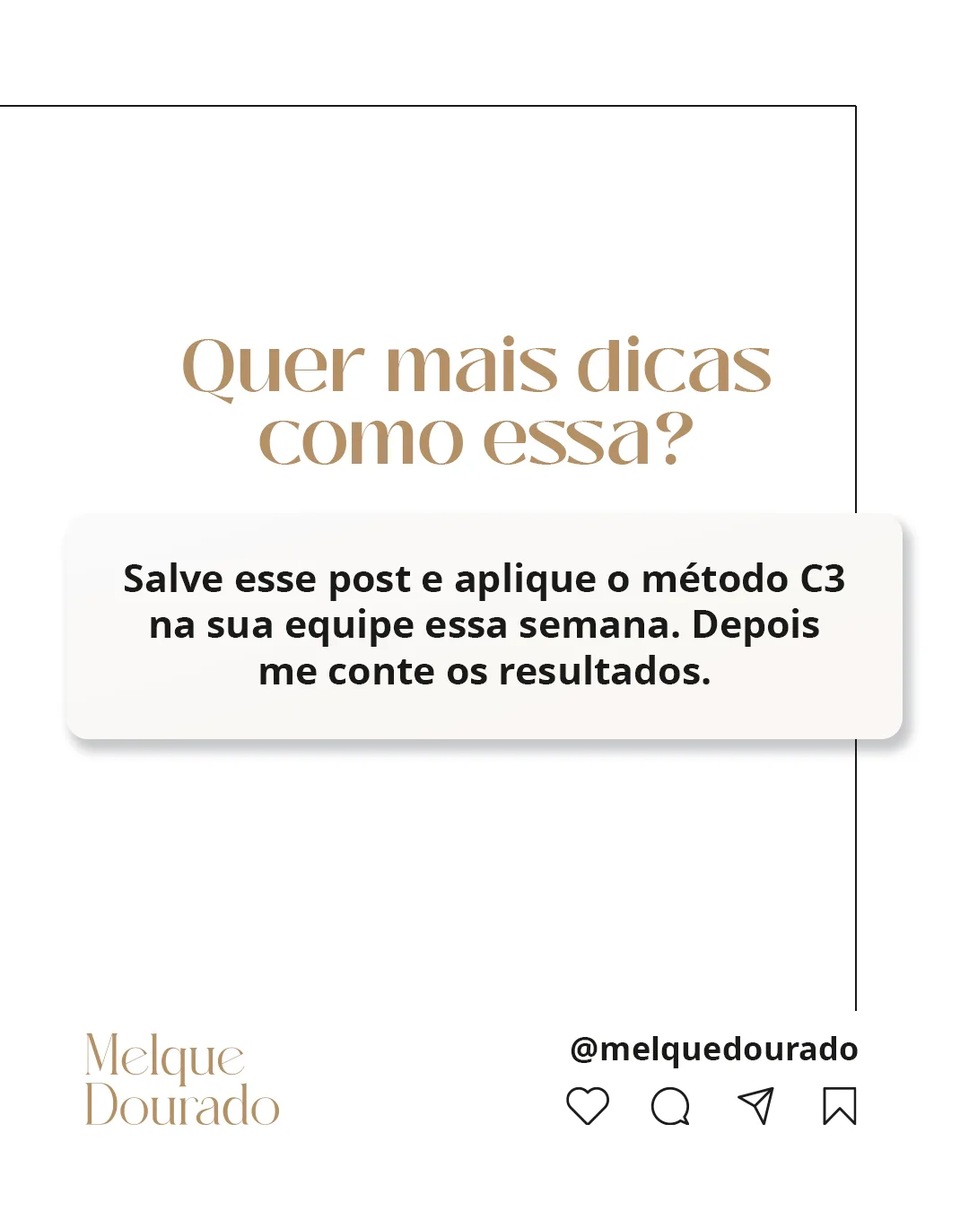 Melque Dourado — carrossel 6, slide 1