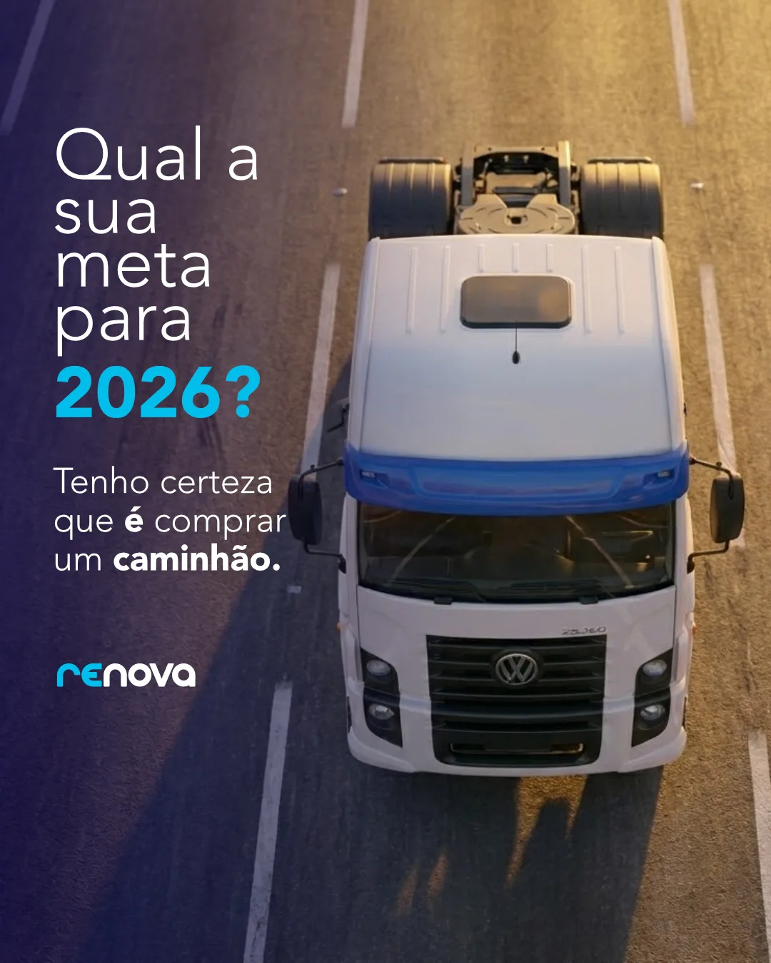 Renova Seminovos — mês 1, carrossel 2, slide 1