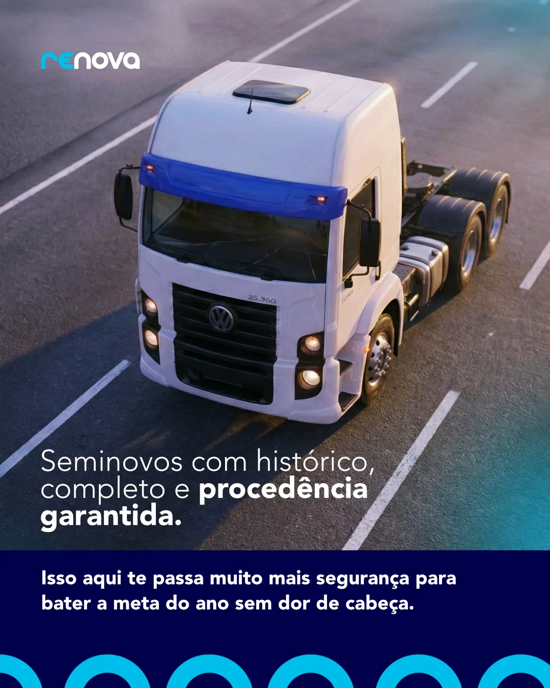 Renova Seminovos — mês 1, carrossel 2, slide 3