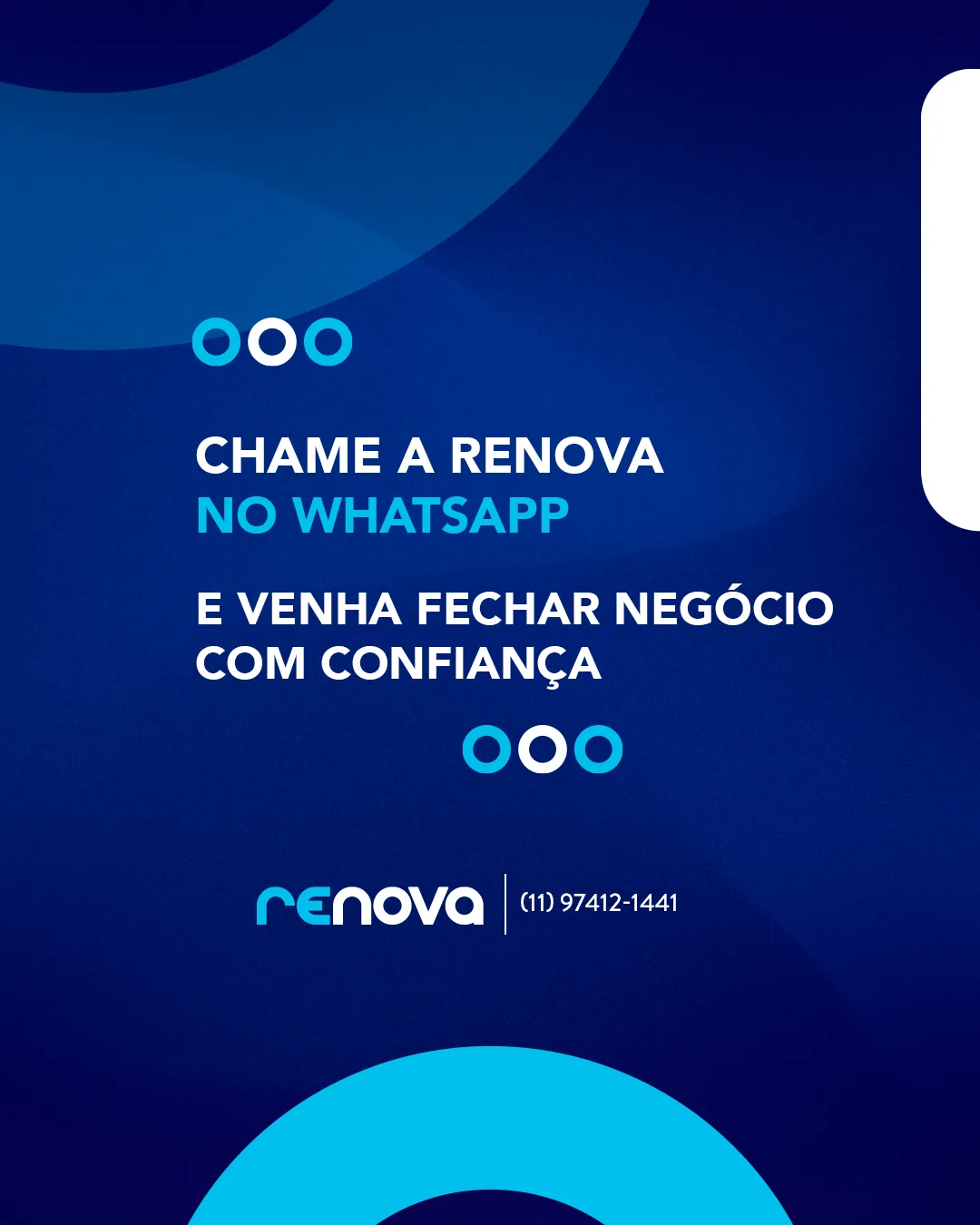 Renova Seminovos — mês 2, carrossel 2, slide 5