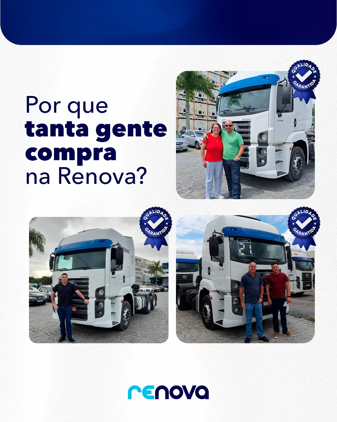 Renova Seminovos — mês 3, carrossel 3, slide 2