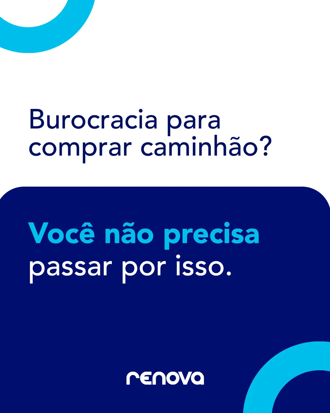 Renova Seminovos — mês 4, carrossel 2, slide 1