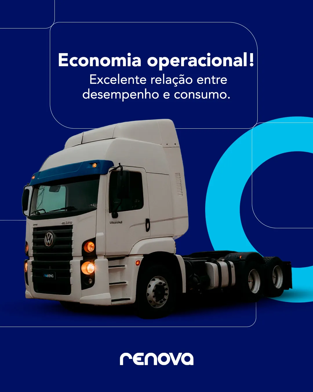 Renova Seminovos — mês 4, carrossel 3, slide 1